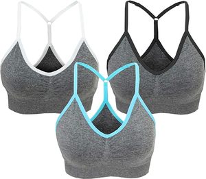 Soutien-gorge de sport pour femme, nouvelle conception, yoga, gym, maintien élevé, séchage rapide, respirant, coupe-vent, logo frontal personnalisable, tailles et couleurs, grande taille - Product Image 2
