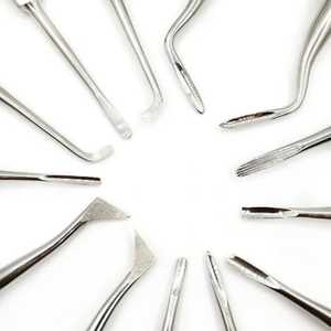 Medicab Surgical Juego de elevador dental de acero inoxidable de 13 piezas Uso profesional Certificado CE Extracción manual de dientes eléctricos Curvada - Product Image 3
