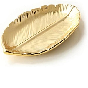 Cuenco decorativo de Metal dorado para cocina, mesa de comedor, tazón para servir frutas para el hogar, nuevo diseño - Product Image 1