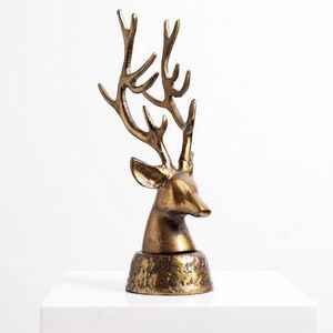 Top Selling Made In India Brass Animal Reindeer Handmade Statue Antique Manufacturer & Exporter From India With High Quality - Product Image 4