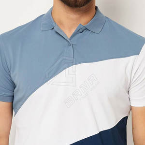 Design OEM pour hommes pour polos 100% coton biologique doux et ajusté Qualité professionnelle Nouveautés Tissu tricoté en pur coton - Product Image 5