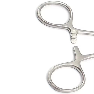 Meilleure vente en acier inoxydable non verrouillable Septum Forceps nez langue tatouage corps Piercing pince pince outil prix raisonnable - Product Image 3