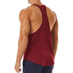 Haute qualité sans manches Gym Stringer hommes débardeurs pour l'entraînement et le Fitness course sport Stringer Fitness vêtements - Product Image 5