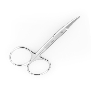 Ciseaux à cuticules en acier inoxydable incurvés, qualité salon de beauté, manucure, style, lame tranchante durable, réutilisable, prix raisonnables - Product Image 2