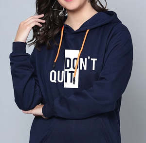 Haute qualité hiver 100% coton Street Wear pull à capuche femmes grande taille sweats à capuche avec Logo avant 2025 Design à la mode - Product Image 1