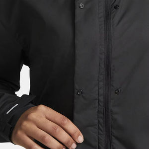 Chaqueta Cortavientos Personalizada para Hombre, Color Negro, al por Mayor, 100% Nailon, Impermeable, Cortavientos, Chaqueta Cortavientos Anorak Personalizada para Mujer - Product Image 5