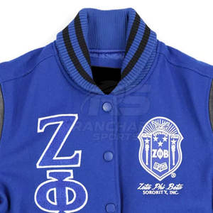 Chaqueta Universitaria Personalizable para Hombre, Estilo Griego, Ligera - Product Image 4