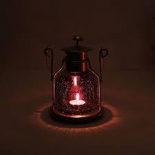 Bougeoir décoratif en verre de lanterne de table en métal de fer et pot pour la maison restaurant hôtel ou fête pour la décoration de noël - Product Image 3