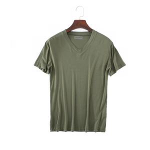 Nouveau T-shirt en coton pour homme 2025 – Col rond, grande taille, manches courtes, coupe ample, couleur unie, décontracté - Product Image 4