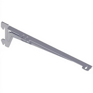 ELEMENT SYSTEM Steel <b>White</b> Angle <b>Bracket</b> 10300 280mm Length with 55kg Capacity and 2 Mounting Hooks <b>Brackets</b> - Product Image 3