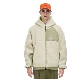 Sweat à capuche en polaire personnalisé avec logo personnalisé, sweat à capuche épais surdimensionné pour homme, sweat à capuche d'hiver - Product Image 3