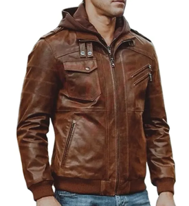 Veste en cuir d'agneau pour homme tendance / Vestes en cuir pour homme / Vestes en cuir pakistanaises pour homme - Product Image 1