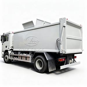 Nouveauté : Camion à ordures Shadman de 14 mètres cubes avec compacteur de déchets monté latéralement - Product Image 3