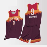 Venta al Por Mayor Directa de OMMIZ INDUSTRY, Pantalones Cortos de Baloncesto Sublimados en Negro y Rojo de los Chicago Bulls, Corte Regular para Hombre