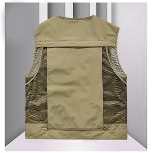 Gilet en cuir de vachette véritable respirant pour hommes en peau de mouton fait à la main au Pakistan pour une utilisation en moto - Product Image 3