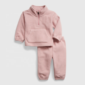 Chándales de invierno de alta calidad personalizados para niños, conjunto de chándal personalizado para niños, chándales de lana al por mayor - Product Image 5