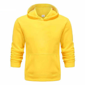 Sweats à capuche personnalisés 100% coton légers de haute qualité, sweats à capuche unis en molleton, sweats à capuche décontractés en molleton pour hommes - Product Image 6