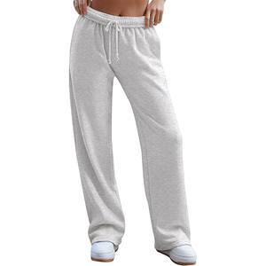 Pantalon baggy décontracté pour femme Mode taille haute coupe ample Streetwear pantalon à jambes larges Outfit - Product Image 6