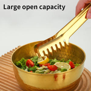 Multipurpose <b>metal</b> <b>bowl</b> for mixing cooking serving kitchen essential durable design - Product Image 5