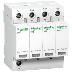 Per SCHNEIDER ELECTRIC A9L40400 IPRD40 Scaricatore di sovratensione modulare 4P-350V Dispositivi di protezione da sovratensione TVS (SPDs) - Product Image 1