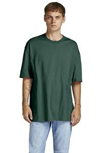 <b>Men</b> Loose Fit Short Length Embroidered Round Neck <b>Poly</b> Cotton <b>T</b>-<b>Shirt</b> - Product Image 6