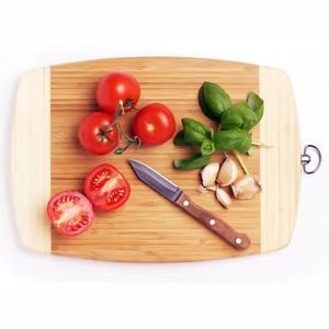 Tabla de Cortar de Madera Más Vendida con Forma Redonda para Utensilios de Cocina, Tabla de Quesos, Frutas y Verduras - Product Image 3