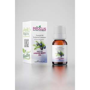 Aceite Esencial de Bayas de Enebro 100% Natural, 10 ml, con Atomizador, Talla Única, Turquía - Product Image 1