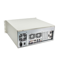 Serveur en rack NVR 4U H110 avec chipset I3 6100, processeur Core I3 I5 I7, support de stockage NAS, 3*3.5'' SSD/HDD