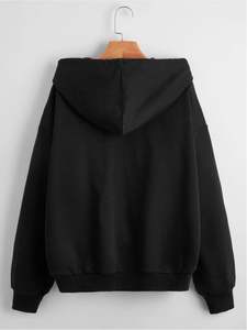 Sweat à capuche tendance avec fermeture éclair pour l'hiver personnalisé Polyester/coton Impression numérique Style de mode en gros - Product Image 2