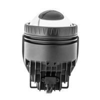 Lentille de projecteur de phare antibrouillard LED de 3 pouces pour feux de voiture, faisceau haut et bas, phare antibrouillard bi-LED, lentille de phare antibrouillard automatique VAHID