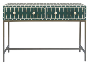 Console en incrustation d'os, table en incrustation d'os écologique - Product Image 5