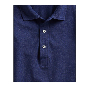 Polo de hombre bordado personalizado de algodón 100%, Piqué deportivo sólido a granel, ropa de trabajo promocional, Polo de diseño impreso barato - Product Image 4