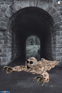 Aroma <span class=keywords><strong>Ground</strong></span> Breaker Zombie, Accesorio de Halloween con Diseño Realista y Espeluznante para Escenas de Cementerio, Decoración Exterior Terrorífica para Asustar a los Invitados - Product Image 2