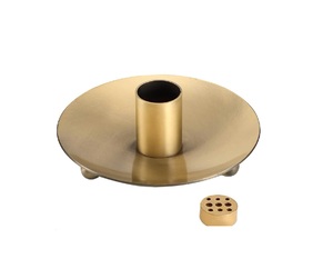 Soporte de latón Palo Santo de alta calidad, soporte de quemador de incienso de diseño largo para incienso de palo para SALA DE Yoga, Altar, regalo religioso - Product Image 4