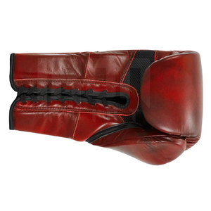 Adjustable Leather High Quality Moisture Wicking Boxing Gloves Customized Lace-Up MMA Training Gear - Product Image 6