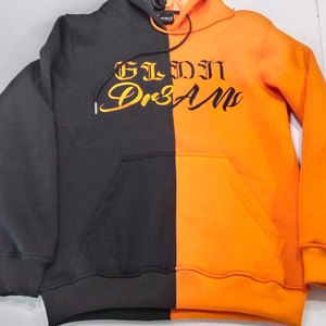 Sweat à capuche en molleton de coton de haute qualité pour femmes, style sweat-shirt à manches longues, haut décontracté, impression de lettres sur le devant, design de marque personnalisé - Product Image 5