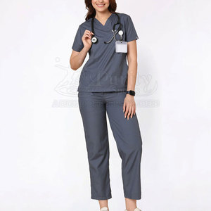 ชุดขัดผิวแขนสั้นชุดสครับพยาบาลระบายอากาศได้ดี - Product Image 1