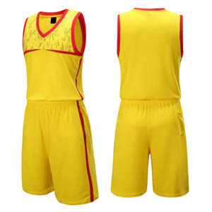 Uniformes de basket-ball réversibles en gros, maillots personnalisés imprimés, respirants, anti-humidité, séchage rapide, unisexes, haute qualité - Product Image 3