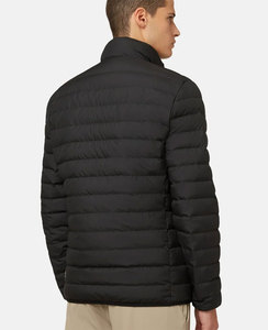 Veste hybride noire d'extérieur sur mesure en vrac pour hommes veste matelassée respirante et matelassée - Product Image 2