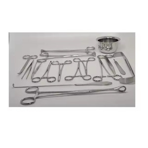 Ensemble de laparotomie manuelle mini de qualité supérieure, instruments chirurgicaux en acier inoxydable, approuvé CE ISO - Product Image 2
