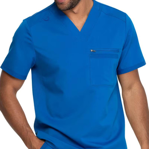 Haute Qualité Médical Scrubs En Gros Plus La Taille Ensembles Joggers Soins Infirmiers Scrubs Stretch Infirmière Uniforme Classique D'été Hôpital Scrubs - Product Image 1