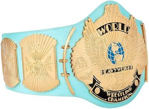 Authentique aigle ailé bleu ceinture de titre de championnat unisexe personnalisable en acier inoxydable 2mm 4mm sangle antidérapante pour la lutte - Product Image 3