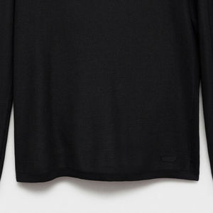 Men's High Quality 100% Cotton Winter <b>Sweater</b> Customizable Black Outfit Coolmax Technology Anti-Wrinkle Anti-Shrink Breathable - Product Image 3