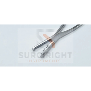 MENISCUS CLAMP ÁNGULO 1 por 2 dientes Vástagos en ángulo CE ISO Aprobado Instrumentos ortopédicos por Surgiright Instruments - Product Image 3