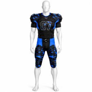 Uniforme de football américain personnalisé de différents styles et couleurs, confortable et à séchage rapide - Product Image 6
