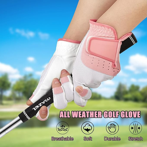 Guantes de Golf para Mujer de Alta Calidad, Cuero Cabretta, Resistentes al Sudor, Antideslizantes, Diseño Personalizado OEM ODM, Venta Directa de Fábrica, Pedidos al por Mayor - Product Image 6