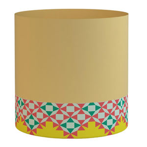 กระถางต้นไม้ทรงกลมเคลือบผงสีชมพูสำหรับปลูกต้นไม้รักใช้ได้หลายสไตล์และทันสมัยหรูหรา - Product Image 3