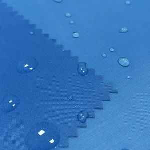 Tissu de doublure imperméable en <span class=keywords><strong>taffetas</strong></span> de polyester fin pour la couture de rideau de douche de tente de parapluie par mètres - Product Image 4