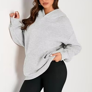 À la mode reine femmes sweats à capuche surdimensionnés polaire sweats automne mode 2025 pull chandails vêtements d'hiver - Product Image 1