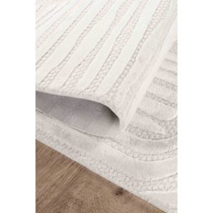 BY007 Crème-Café Doux Texturé Polyester Tapis Haute Qualité 10mm Épais Moderne Tapis pour Adolescent Chambres Rectangle Couloir Motif - Product Image 3